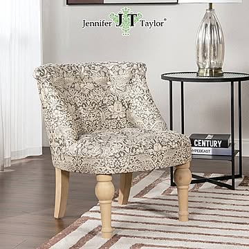 ジェニファーテイラー Jennifer Taylor ラムズゲイトチェア Strawberry Thief GR(いちご泥棒グレー) 33186RC-VI04