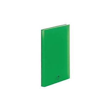 （まとめ）LIHITLAB クリヤーブック A4S N5001-6 黄緑【×30セット】