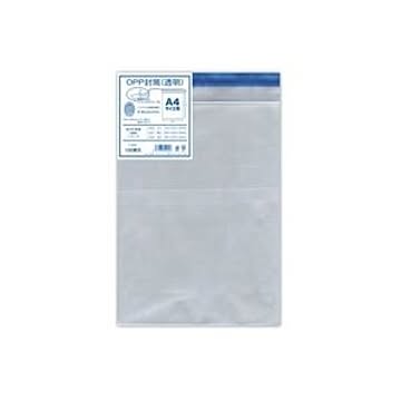 （まとめ）菅公工業 OPP厚口透明封筒 シ920 A4用 100枚【×3セット】