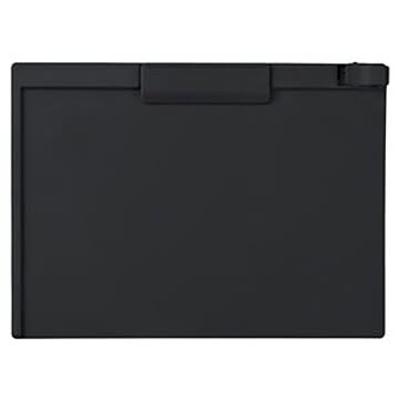 （まとめ） セキセイ クリップボード A4ヨコ SSS-3057P-60ブラック 1枚 【×15セット】