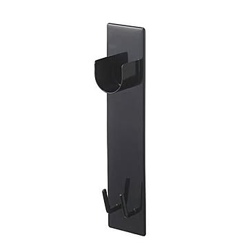 山崎実業 tower マグネットバスルーム物干し竿ホルダー 2個組 ブラック