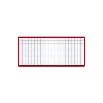 （まとめ）コクヨ マグネット見出し43×104mm 赤 マク-412R 1セット（10個）【×2セット】