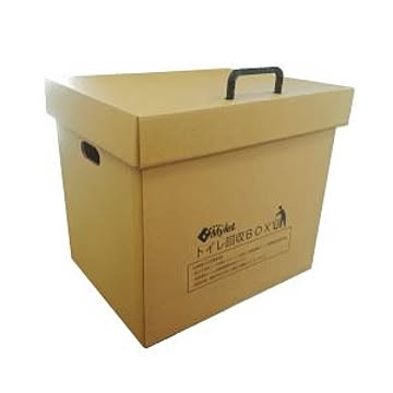 マイレット トイレ回収BOX 組立式【代引不可】