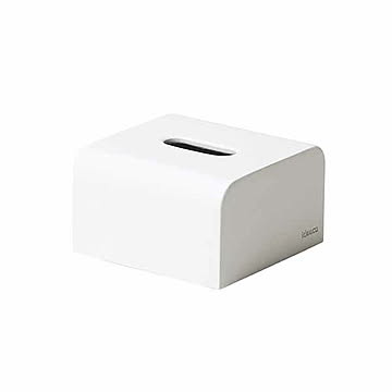 ideaco イデアコ SP half エスピーハーフ ティッシュケース ハーフサイズ ティッシュ入れ 石調素材 袋ティッシュ専用 アメニティ コンパクト