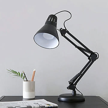 Bauhaus Japan Reading lamp 4 colors Black