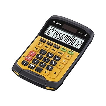 カシオ 防水電卓 ミニジャストサイズ WM-320MT-N