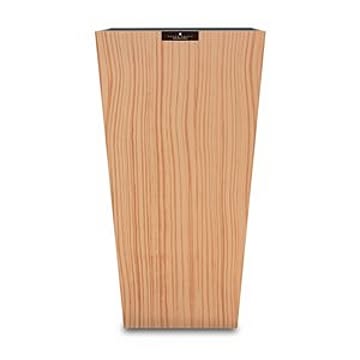 橋本達之助工芸 ウッドグレイン ダストボックス 24個セット Lサイズ 約幅19.2cm 約9.5L ベージュ