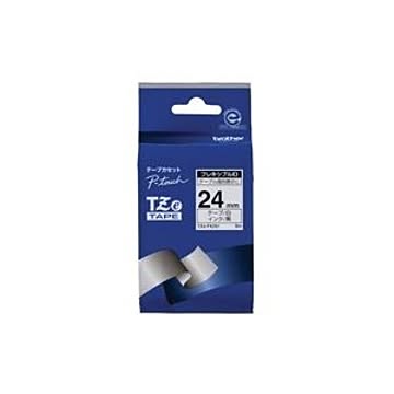 (業務用20セット) ブラザー工業 フレキシブルIDテープTZe-FX251白に黒文字