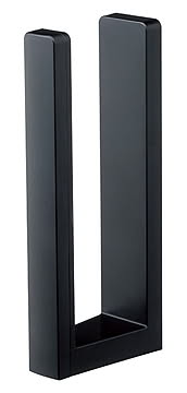 山崎実業 タワー ストッパー付マグネットキッチンペーパーホルダー ブラック