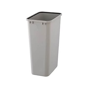 TRUSCO 角型PPペール 本体73L グレー TPPK-70-GY フタ別売