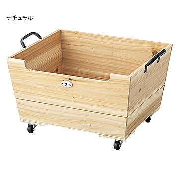 ラック 完成品 キャスター付ボックス LFS-177 幅47x奥行35x高さ27cm 東谷