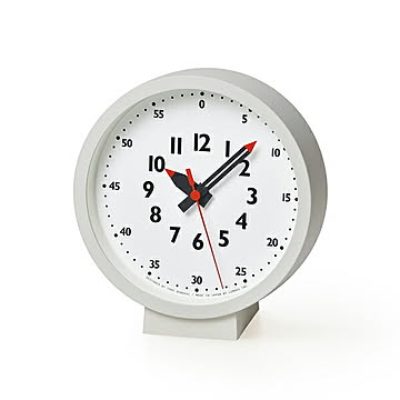 fun pun clock for table　ふんぷんくろっく フォア テーブル　YD18-04 メトロポリタンギャラリー Lemnos