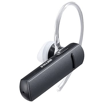 バッファロー(サプライ) Bluetooth4.1対応 片耳ヘッドセット ブラック BSHSBE200BK