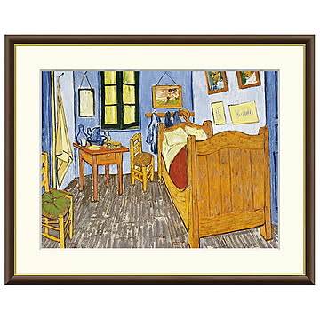 額絵 アルルの寝室 フィンセント・ファン・ゴッホ 61x49.5cm 三幸