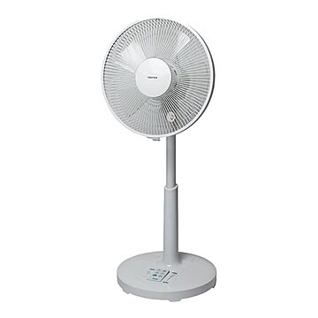 フルリモコンDCリビング扇風機 30cm ホワイト テクノス KI-327DC(W)