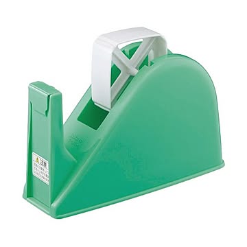 コクヨ テープカッターW77×D175×H103mm 緑 T-M15G 1セット（10台）