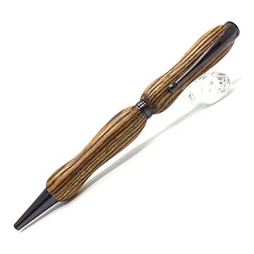 日本製 銘木 ハンドメイドボールペン 8Color Wood Pen【クロスタイプ/芯：0.7mm】パリサンダー