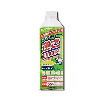 （まとめ）エレコム ノンフロン仕様 ダストブロワーECO 350ml AD-ECOM 1セット（8本）【×3セット】