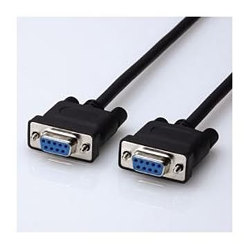（まとめ）エレコム RS-232C環境対応ケーブル（ノーマル） C232N-ECO915【×3セット】