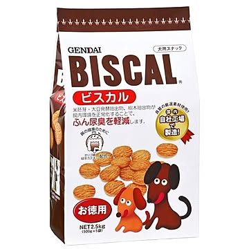 ドッグフード ペットフード 現代製薬 ビスカル 2.5kg 0-3004 日本製 ドックフード ペット用品