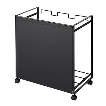 【正規販売店】tower 目隠し分別ダストワゴン 3分別 タワー 山崎実業 4332 4333 TF-32220