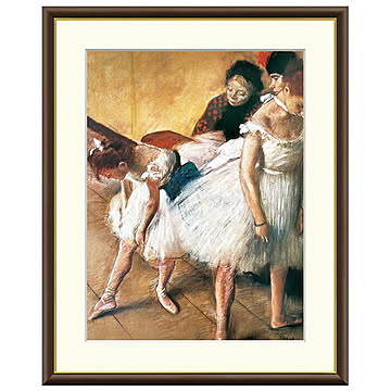 額絵 ダンスの試験 エドガー・ドガ 52x42cm 三幸