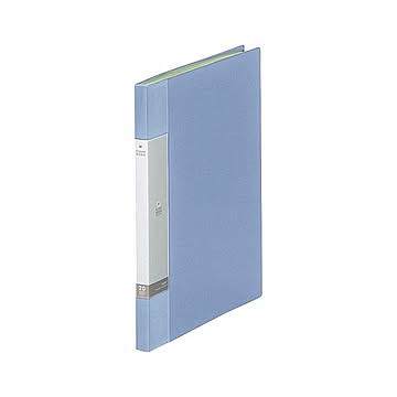 （業務用2セット） LIHIT LAB. クリヤーブック20P G3201-14 水 10冊