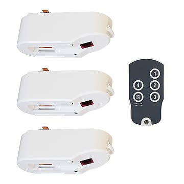 赤外線ダクトレール用変換プラグ リモコン 3個セット JZ003-3 光ノ屋照明