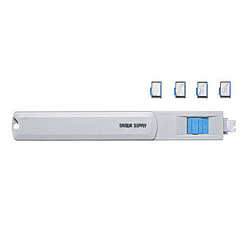 サンワサプライ TypeCポート取付けセキュリティ(eセキュリティ) SLE-46S-BL 管理No. 4969887450413
