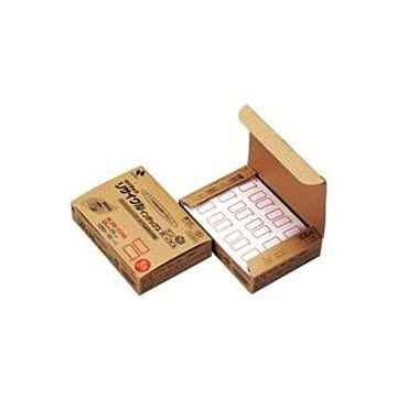 （まとめ）ニチバン リサイクルインデックス 中 MLBB-132RR 赤【×5セット】