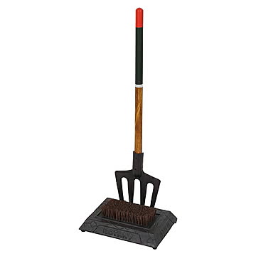ブーツブラシ 組立式 IRON BOOTS BRUSH FORK NBR-0584 幅320x奥行240x高さ865mm ダルトン