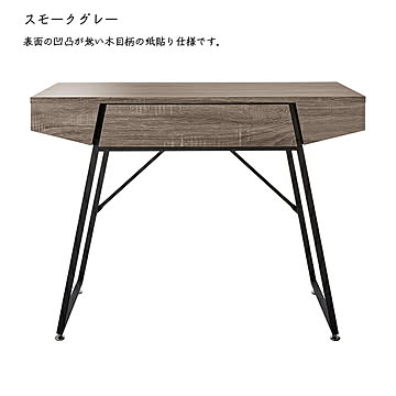 デスク 組立式 SD-664 幅1000x奥行450x高さ750mm 桜屋工業