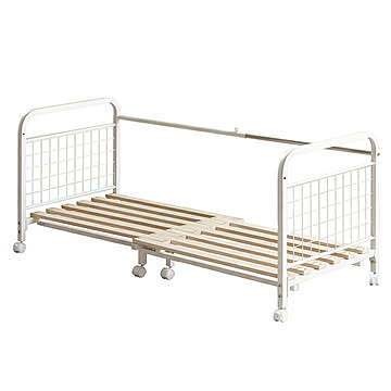 布団収納 ラック 伸縮 組立式 IW-165 幅148.5x奥行68x高さ63cm 岩附