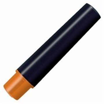 (業務用20セット) ZEBRA ゼブラ 紙用マッキーカートリッジ/水性ペン用替え芯 太字・細字/橙 2本入り RWYT5-OR