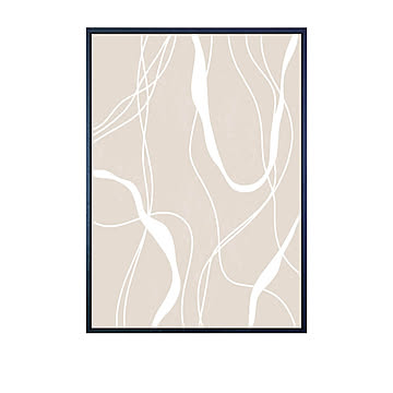 ART abstract アートポスター（フレーム付き） m12927