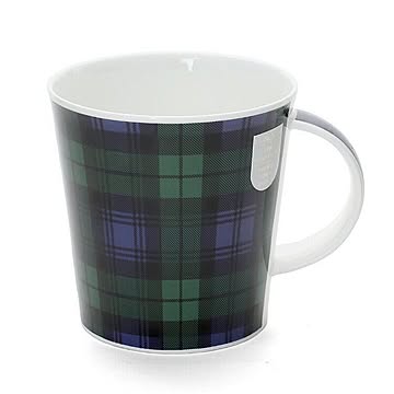 ダヌーン マグ CAIRNGORM タータンチェック グリーン TARTAN BLACK WATCH Dunoon Mug