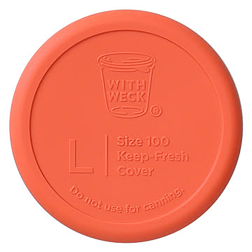 シリコンキャップ L サイズ WECK  ウェック ガラスキャニスター