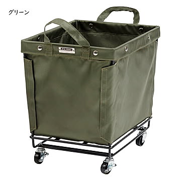 ラック 組立式 バスケットワゴン MIP-78 幅33x奥行43x高さ42cm 東谷