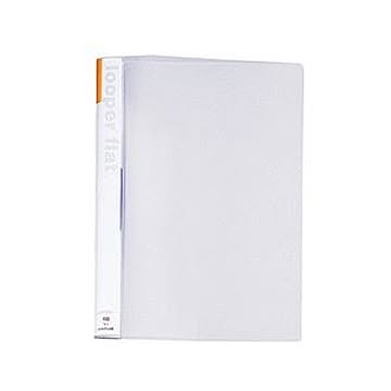 (まとめ) リヒトラブ ルーパーフラット A4タテ 2穴 100枚収容 黄 F-52-5 1冊 【×40セット】