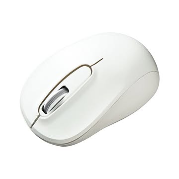 （まとめ） サンワサプライ ワイヤレスブルーLEDマウス 小型サイズ ホワイト 【×3セット】