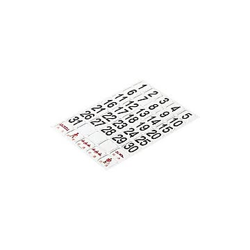 まとめ カーク 日付シートマグネット 白DH-27 1枚 ×10セット