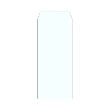 （まとめ） ピース R40再生ケント封筒 長480g／m2 〒枠なし センター貼 業務用パック 406-80 1ケース（1000枚） 【×3セット】