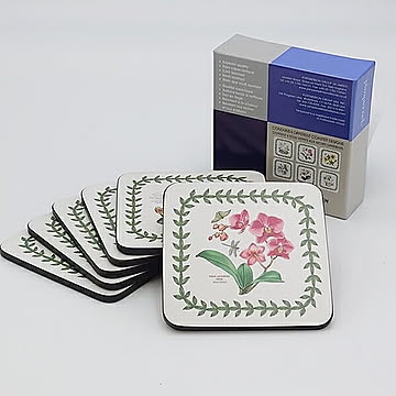 ポートメリオン　エキゾチックボタニックガーデン　コースター6pcsセット X0010268826　洋食器　イギリス　ボタニック
