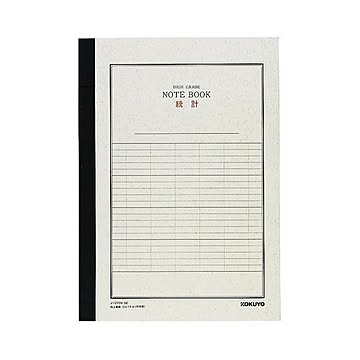 （まとめ） コクヨ 統計ノート（ハイグレード）A4タテ タテ罫7本 40枚 ノ-270V 1冊 【×5セット】