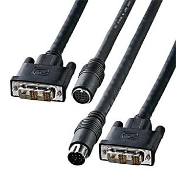 サンワサプライ DVI工事配線ケーブル（シングルリンク） KC-DVI-K150