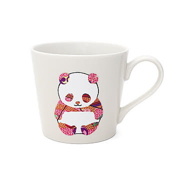 丸モ高木陶器 温感マグカップ パンダ