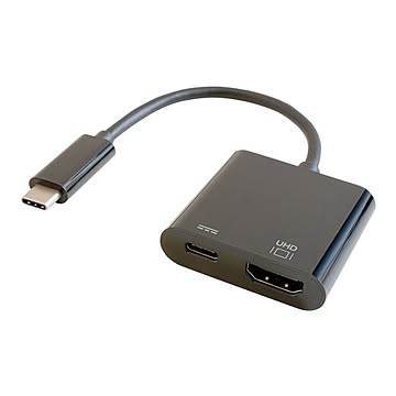 GOPPA USB Type-C HDMI変換アダプター（PD充電対応） ブラック GP-CHDH/B