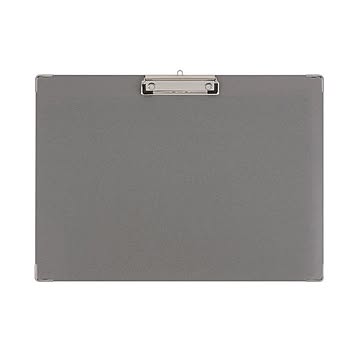 （まとめ） ボール用箋挟 4ヵ所角金具付 ヨコ型 CR-YSA3SN-GR 1枚入 【×10セット】
