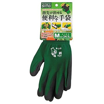 (業務用5個セット) Sita 指先が出せる便利な手袋 【M】 SYT-M