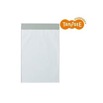 （まとめ）TANOSEE フィルム封筒（厚口） 角2 100枚入×5パック